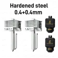 Hotend Kit gehärtete Stahldüse 0,4 mm für Bambu P2S X2D – Farbe 2PCS-44