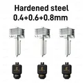 Hotend Kit gehärtete Stahldüse 0,4 mm für Bambu P2S X2D – Farbe 3PCS-468