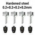 Hotend Kit gehärtete Stahldüse 0,4 mm für Bambu P2S X2D – Farbe 4PCS-2222