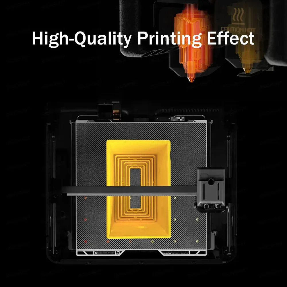 Hotend Kit gehärtete Stahldüse 0,4 mm für Bambu P2S X2D