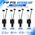 Hotend-Kit gehärteter Stahl für P1P P1S mit Lüfter und Thermistor – 1