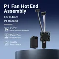 Hotend-Kit gehärteter Stahl für P1P P1S mit Lüfter und Thermistor – 5