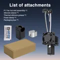 Hotend-Kit gehärteter Stahl für P1P P1S mit Lüfter und Thermistor – 8