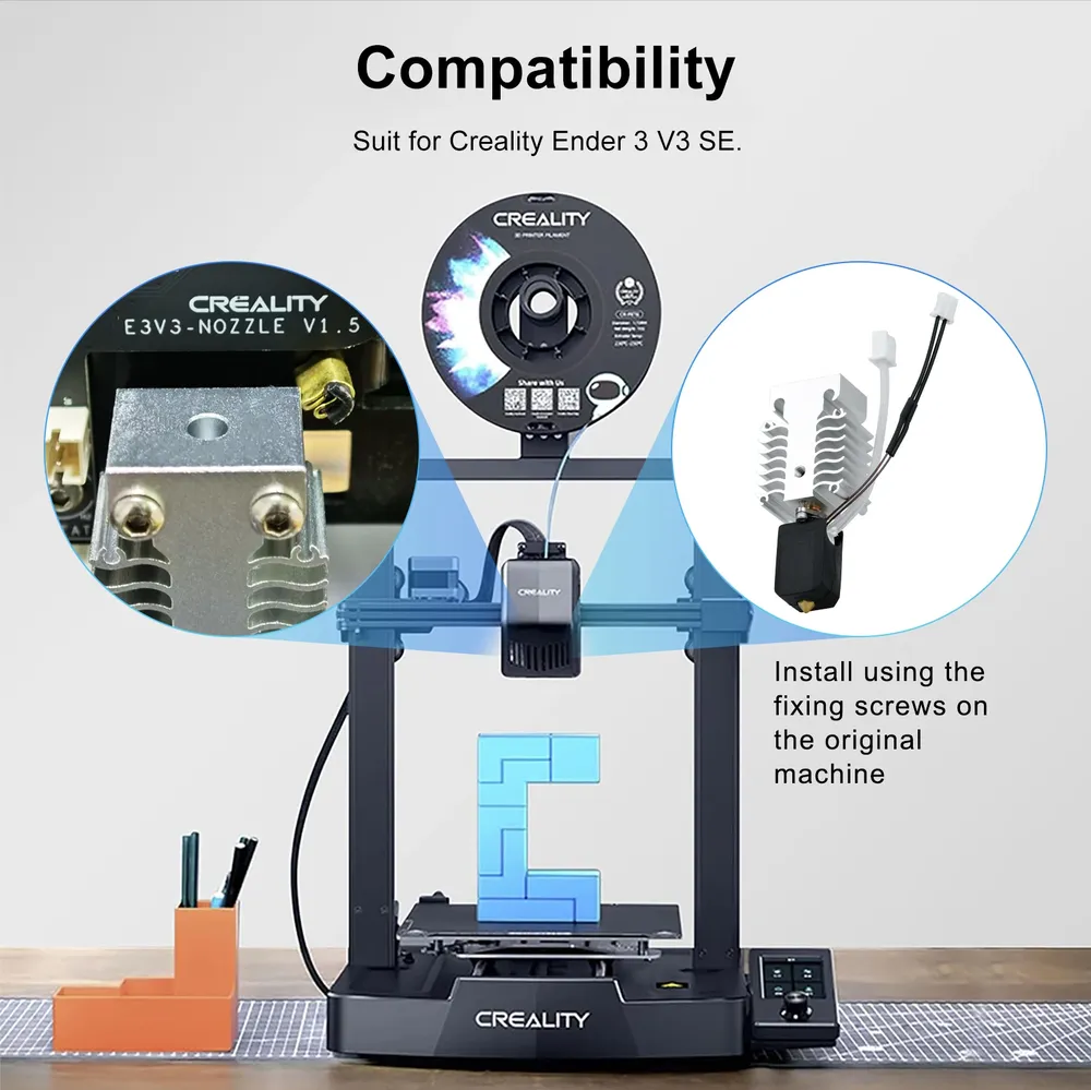 Hotend-Kit Keramik für Ender 3 V3 SE mit 60W Heizung