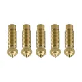 Hotend Kit Messing 24V 80W Thermistor Heizblock für Elegoo Neptune – Farbe 5 Brass Nozzles 0.4