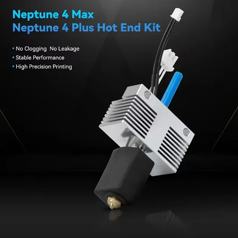 Hotend Kit Messing 24V 80W Thermistor Heizblock für Elegoo Neptune