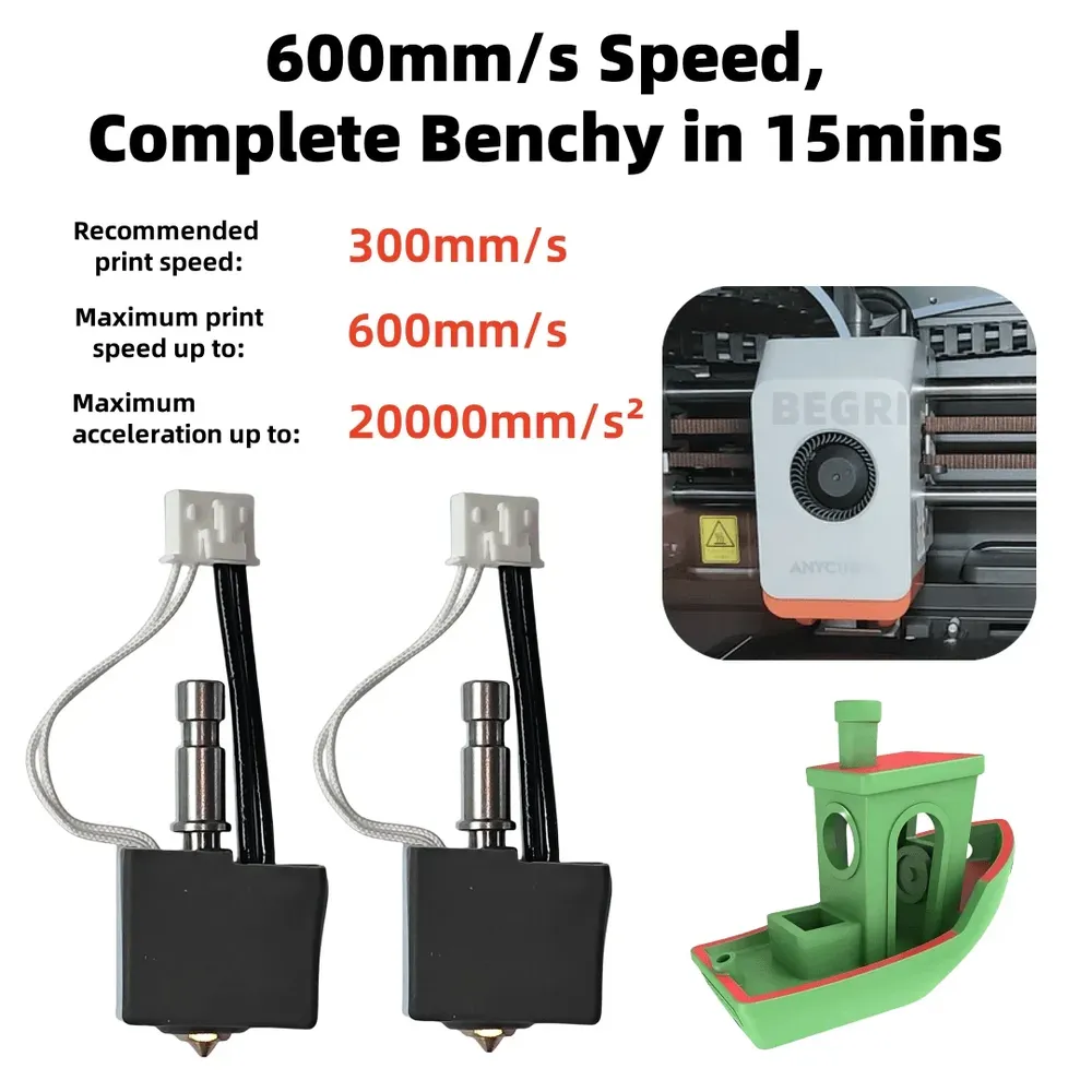 Hotend-Kit Messing geh uevo