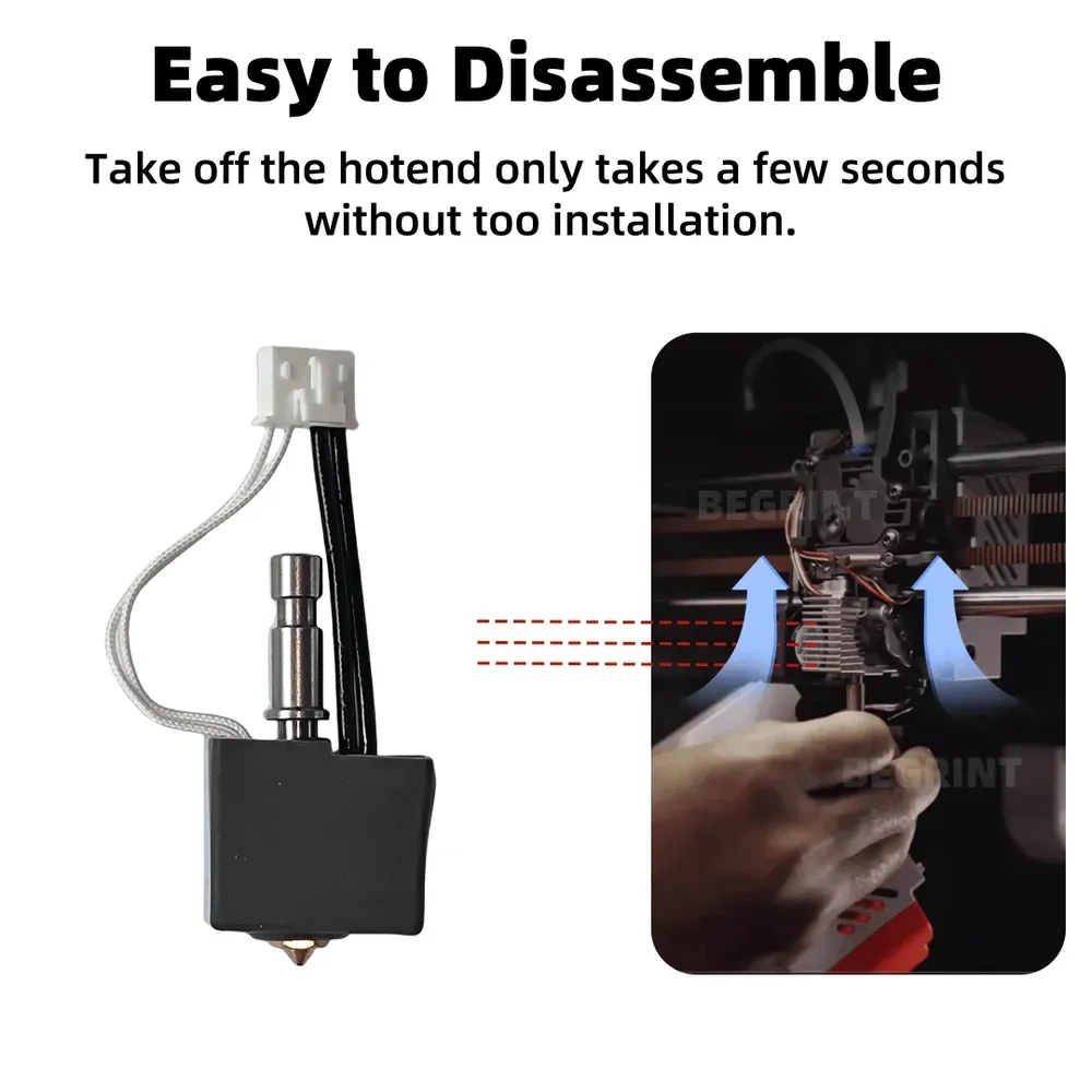 Hotend-Kit Messing geh uevo
