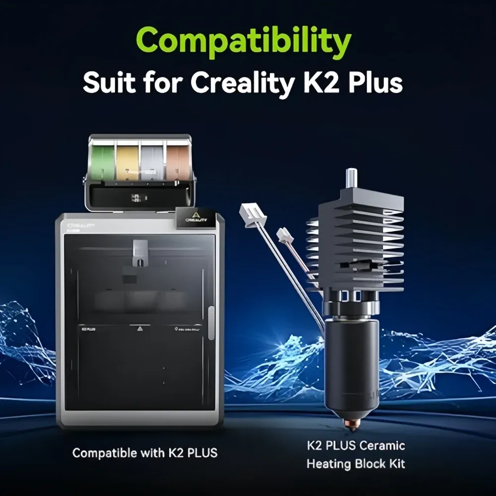 Hotend-Kit mit Adapterplatine für Creality K2 Plus
