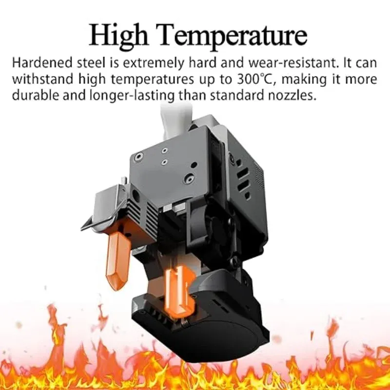 Hotend-Kit mit gehärteter Stahldüse 0,2 bis 0,8 mm für SparkX I7
