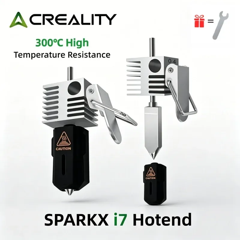 Hotend-Kit mit gehärteter Stahldüse 0,2 bis 0,8 mm für SparkX I7