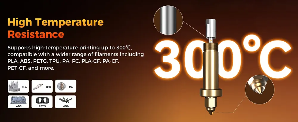 Hotend-Kit mit Keramik-Heizblock für Creality Ender 5 Max
