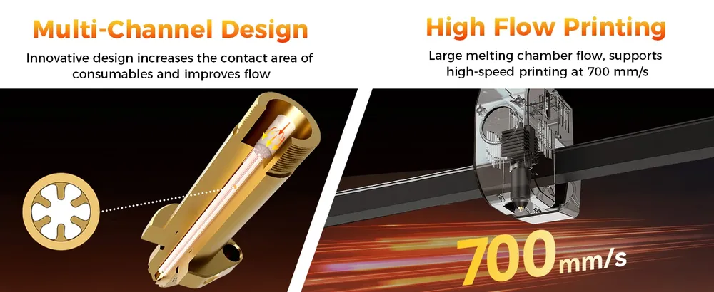 Hotend-Kit mit Keramik-Heizblock für Creality Ender 5 Max