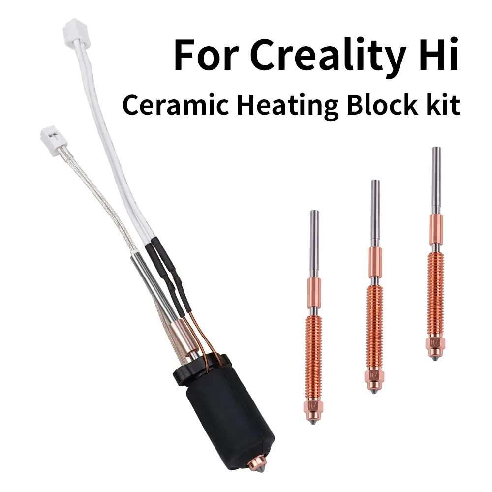 Hotend-Kit mit Keramik-Heizblock und Düse für Creality Hi Combo