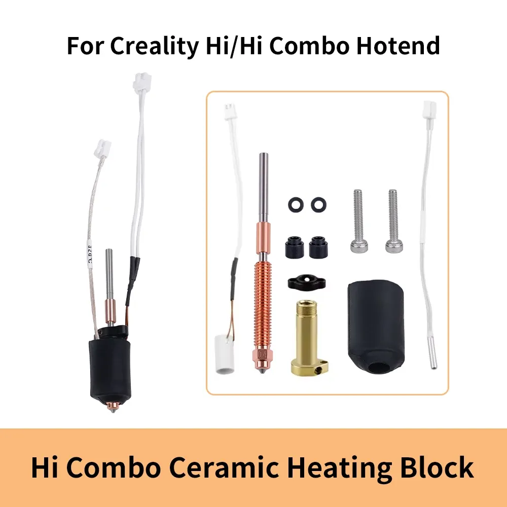 Hotend-Kit mit Keramik-Heizblock und Düse für Creality Hi Combo