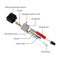 Hotend-Kit mit Vulkan-Düse 0,2 bis 0,4 mm für Anycubic Kobra 2 – 4