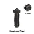 Hotend-Kit mit Vulkan-Düse 0,2 bis 0,4 mm für Anycubic Kobra 2 – Farbe Hardened Steel 0.4mm