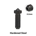 Hotend-Kit mit Vulkan-Düse 0,2 bis 0,4 mm für Anycubic Kobra 2 – Farbe Hardened Steel 0.2mm