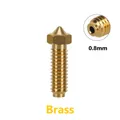 Hotend-Kit mit Vulkan-Düse 0,2 bis 0,4 mm für Anycubic Kobra 2 – Farbe Brass Nozzle 0.8mm