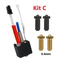 Hotend-Kit mit Vulkan-Düse 0,2 bis 0,4 mm für Anycubic Kobra 2 – Farbe Kit C
