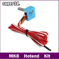 Hotend-Kit MK8 montiert für Anet A8 mit 0,4mm Düse – 1