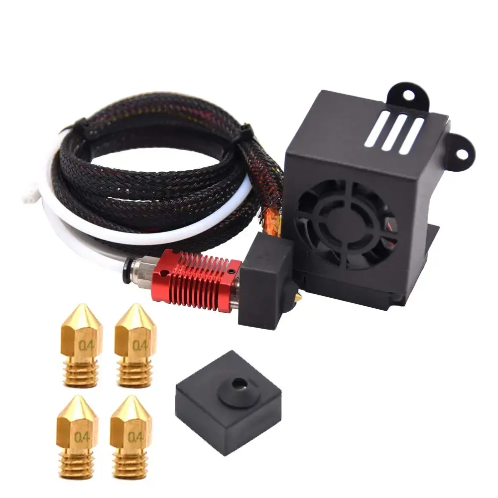Hotend-Kit montiert für Ender 3 Pro mit Silikonhülle