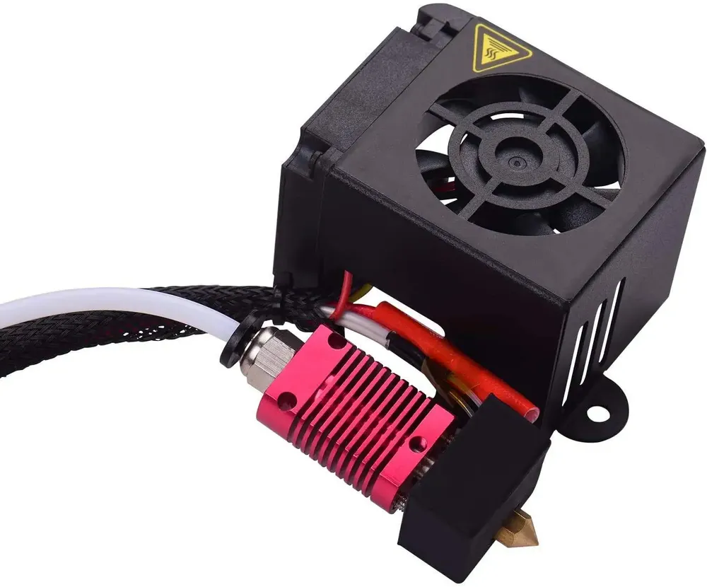 Hotend-Kit montiert für Ender 3 Pro mit Silikonhülle