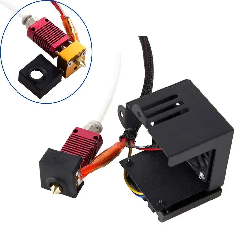 Hotend-Kit montiert für Ender 3 Pro mit Silikonhülle