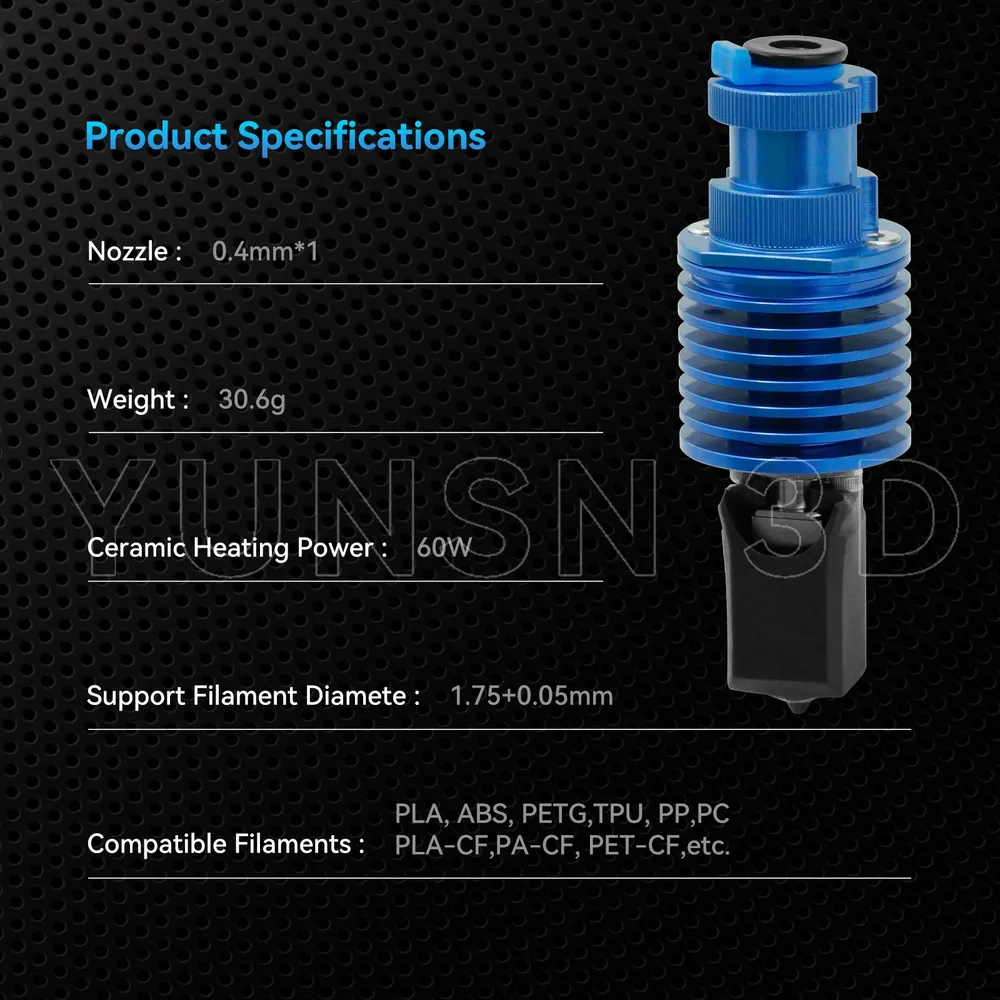 Hotend-Kit V6 für Ender 3 PRO mit Hochgeschwindigkeits-Extruder