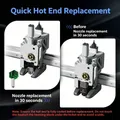 Hotend-Kit Wolframkarbid-Stahl – 4