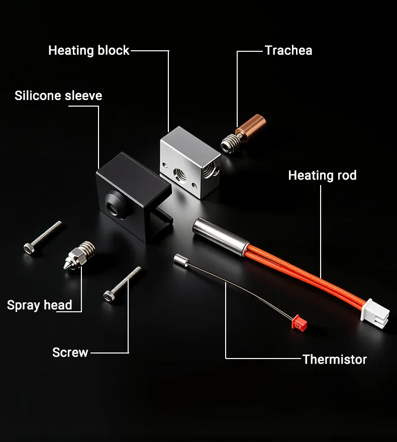 Hotend Sprite Extruder Hochtemperatur für Ender 3 S1 CR 10