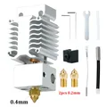 Hotend Update Kit Ender 3 V3 SE Bimetallischer Hals Hochtemperatur – Farbe Hotend with 2pc 0.2