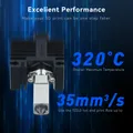Hotend Upgrade Kit Bimetall gehärtete Düse für Bambu P1P X1 – 4