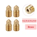 Hotend Upgrade Kit Bimetall gehärtete Düse für Bambu P1P X1 – Farbe Nozzle-B2468
