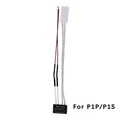 Hotend Upgrade Kit Bimetall gehärtete Düse für Bambu P1P X1 – Farbe P1 Heating Kit