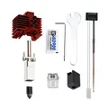 Hotend Upgrade Kit Bimetall gehärtete Düse für Bambu P1P X1 – Farbe Red P1P P1S Kit