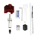 Hotend Upgrade Kit Bimetall gehärtete Düse für Bambu P1P X1 – Farbe Red X1 X1C Kit