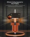 Hotend-Upgrade-Kit für Creality K1 Serie mit Keramik-Heizblock – 4