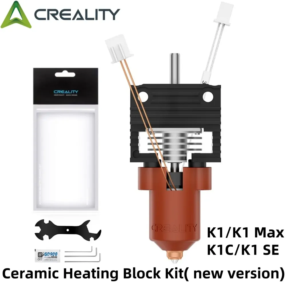 Hotend-Upgrade-Kit für Creality K1 Serie mit Keramik-Heizblock