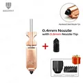 Hotend Upgrade Kit gehärtete Stahldüse 0,25 bis 0,8 mm für Flashforge AD5X – Farbe 0.4mm Nozzle-0.8