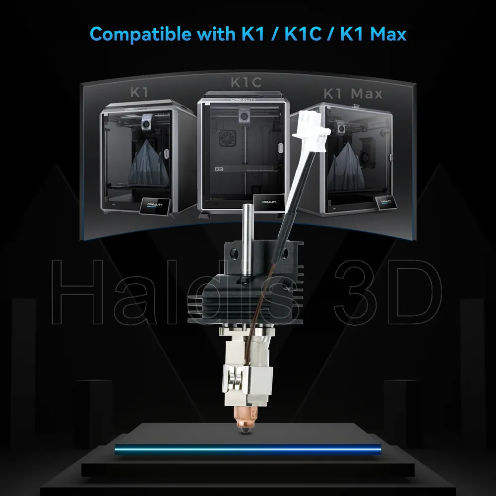 Hotend-Upgrade-Kit mit Keramik-Heizblock für Creality K1 K1C K1 Max