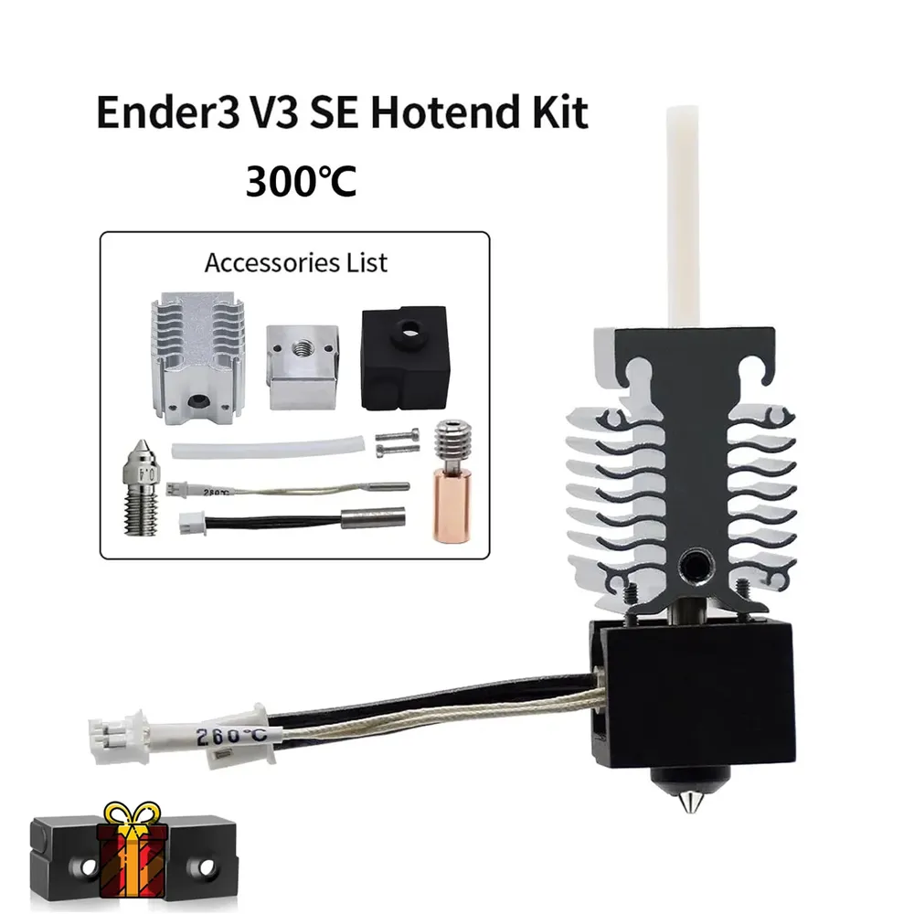 Hotend-Upgrade-Kit mit Titan-Heatbreak für Ender 3 V3 SE