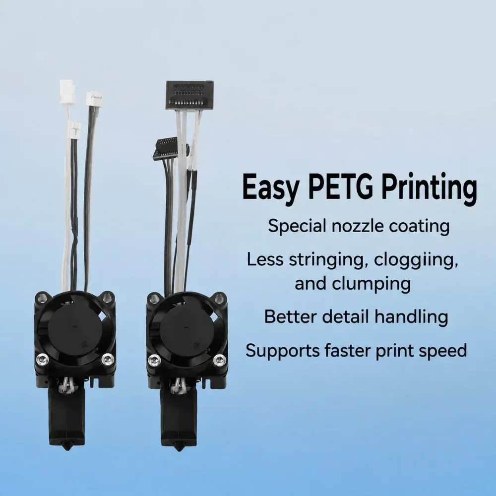 Hotend Upgrade Kit PTEF gehärtete Düse für Bambulab X1 P1P