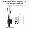 Hotend Upgrade Kit PTEF gehärtete Düse für Bambulab X1 P1P – Farbe X1 Fully Hotend