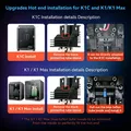 Hotend-Upgrade Kühlkörper mit Keramik-Heizblock für Creality K1/K1C/K1 Max – 6