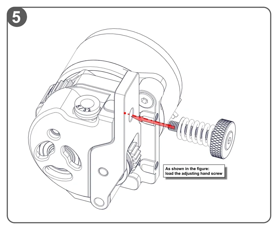 Hummingbird Extruder Kit für Creality K1 Serie