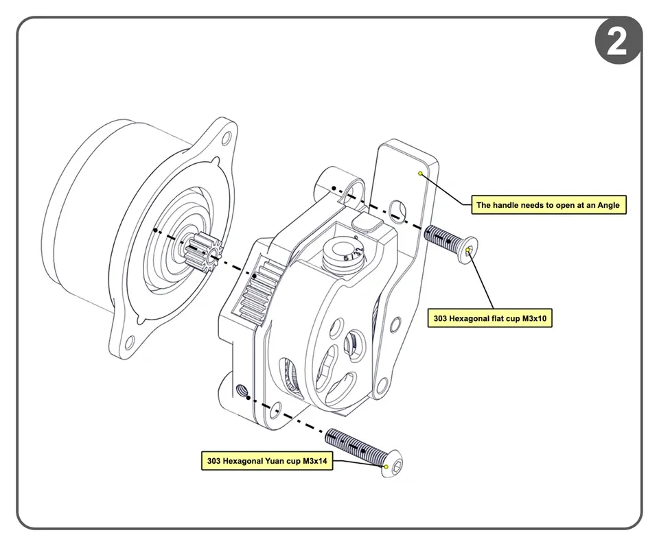 Hummingbird Extruder Kit für Creality K1 Serie