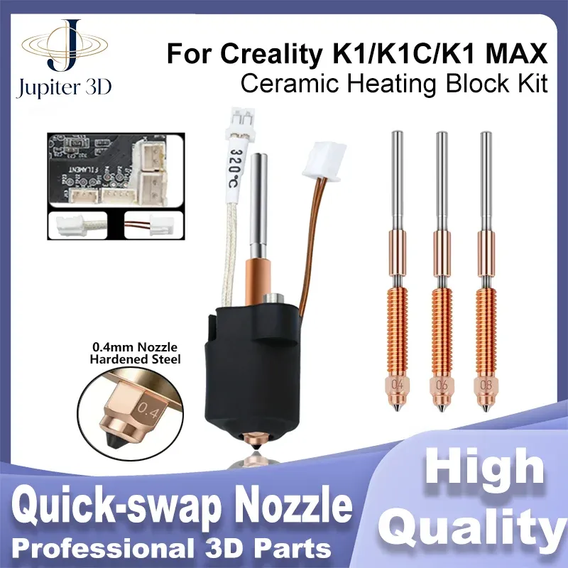K1 K1C Düse K1 Max Bimetall Heatbreak für Ender 3 V3 3D-Drucker