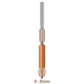 K1 K1C Düse K1 Max Bimetall Heatbreak für Ender 3 V3 3D-Drucker – Farbe Nozzle 0.8