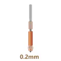 K1 K1C Düse K1 Max Bimetall Heatbreak für Ender 3 V3 3D-Drucker – Farbe Nozzle 0.2